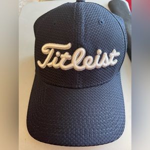 Titleist Foot Joy Pro V1 Navy Blue Hat Adjustable NE 29